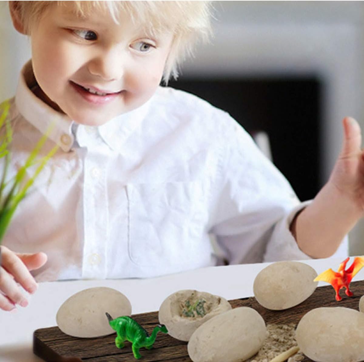 Dinosaur Eggs Excavation Dig Kit Assorted