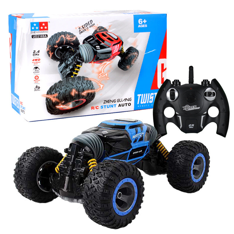 Twister Remote Control Stunt Car Blue