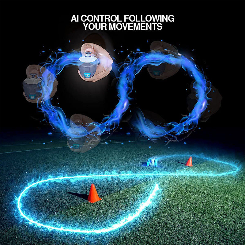 Powerextra Remote Control Stunt Car with Gesture Sensor 4WD Double Side 360 Flip Car Blue