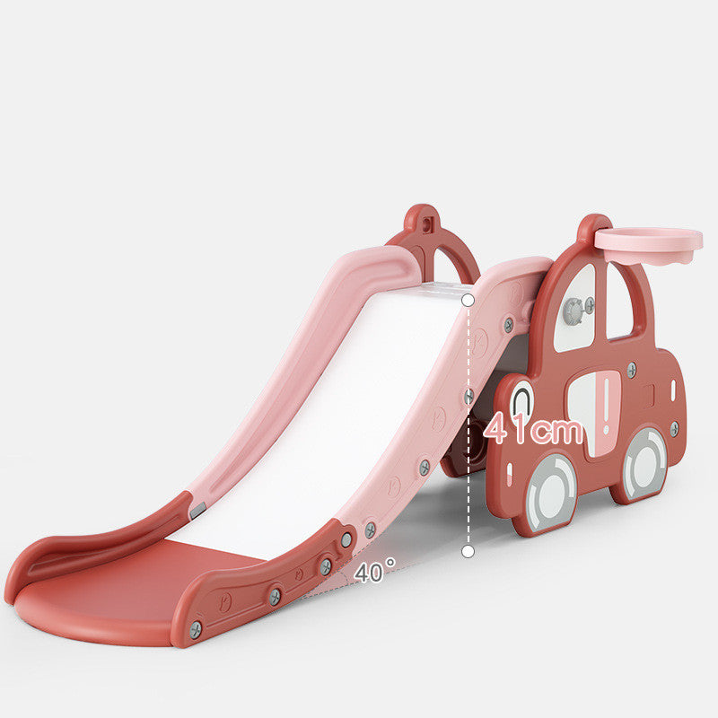 Kids Slide Pink Car