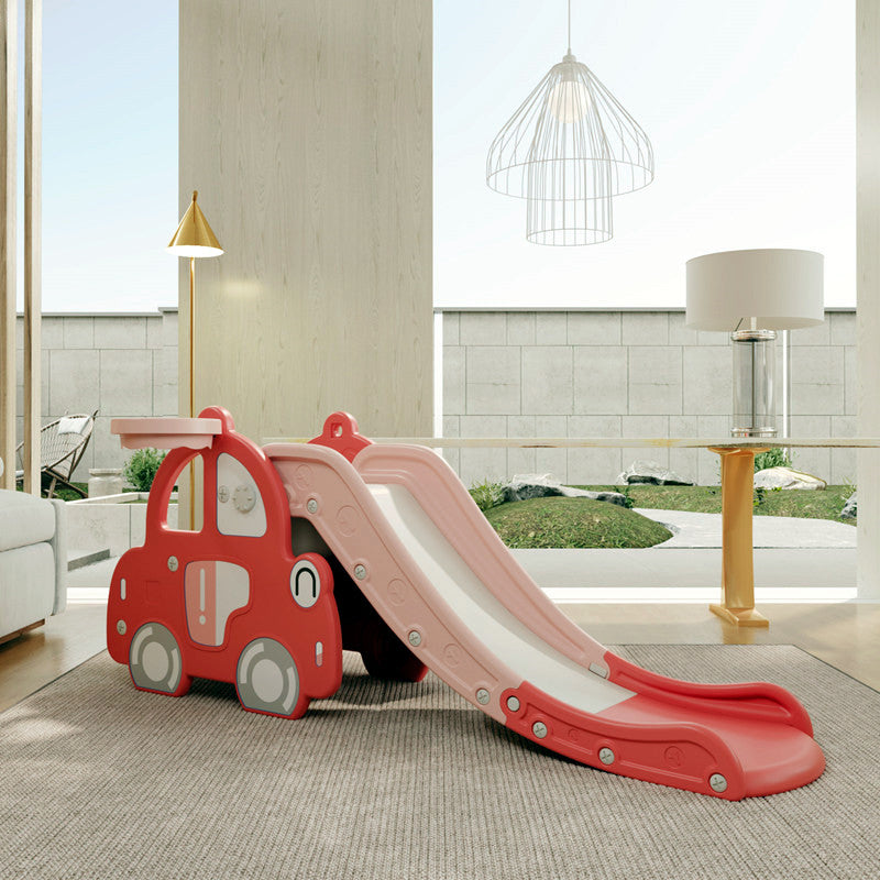 Kids Slide Pink Car
