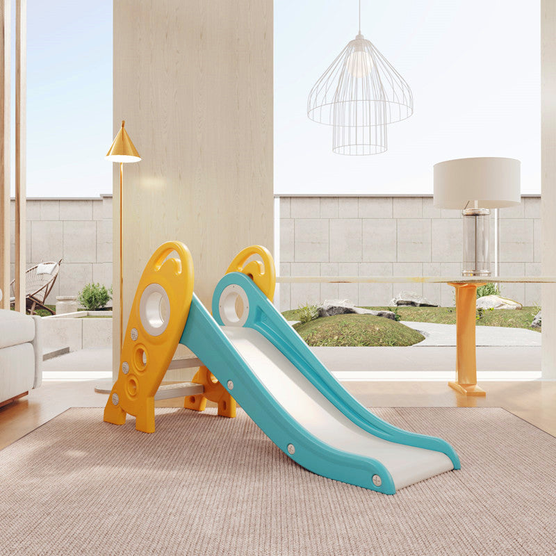 Kids Foldable Slide Green