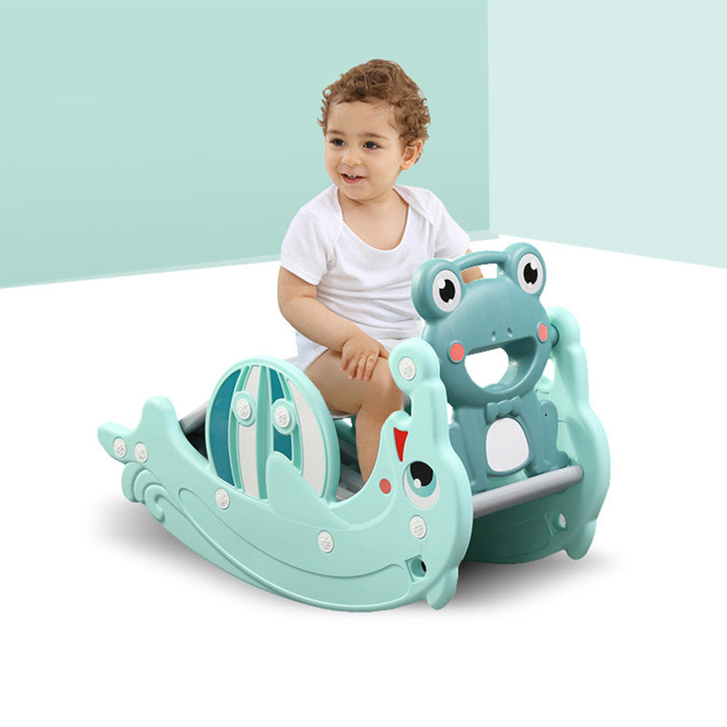 Kids 2 in 1 Rocking chair and Slide Mint
