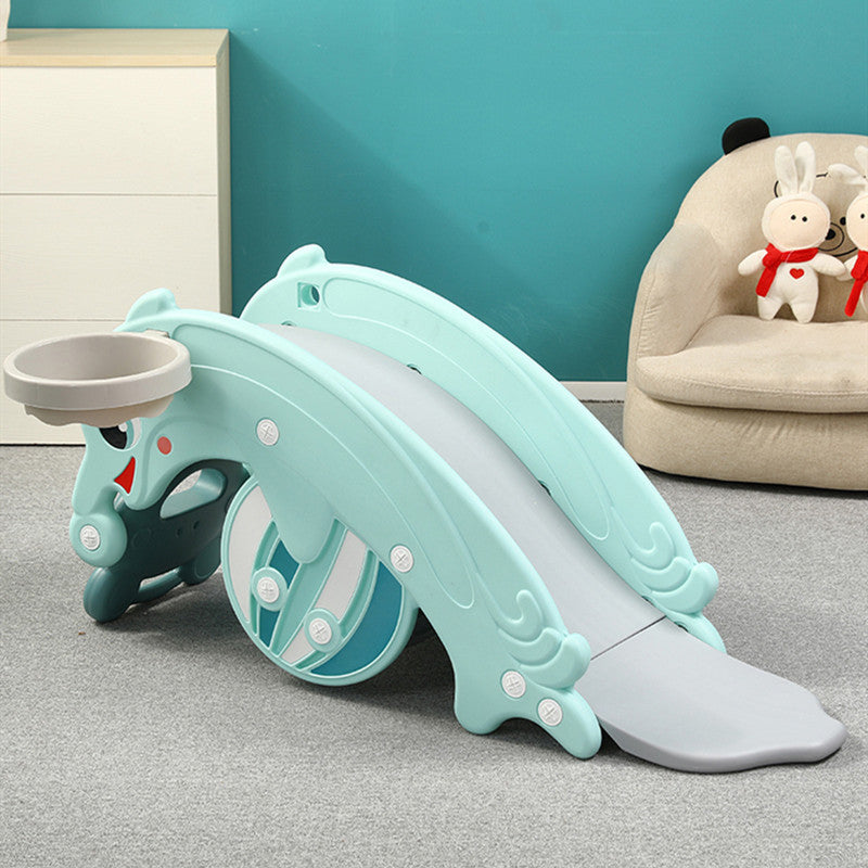 Kids 2 in 1 Rocking chair and Slide Mint