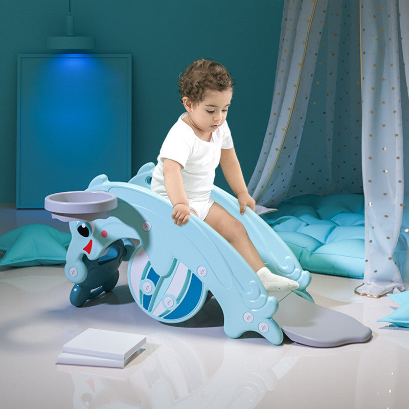 Kids 2 in 1 Rocking chair and Slide Mint