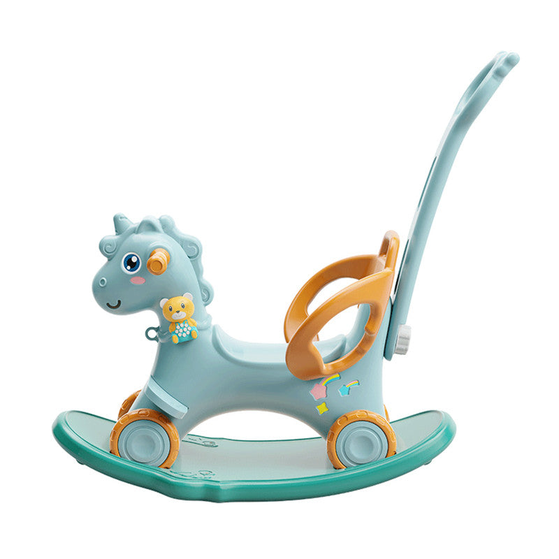 Kids Rocking Horse Blue