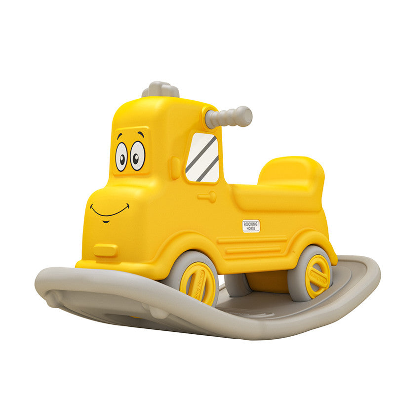 Kids Roacking Truck Yellow