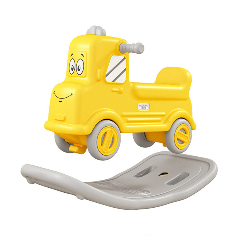 Kids Roacking Truck Yellow