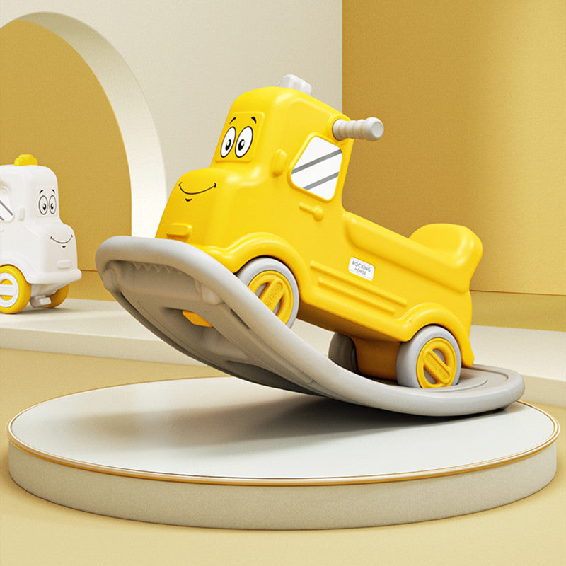 Kids Roacking Truck Yellow