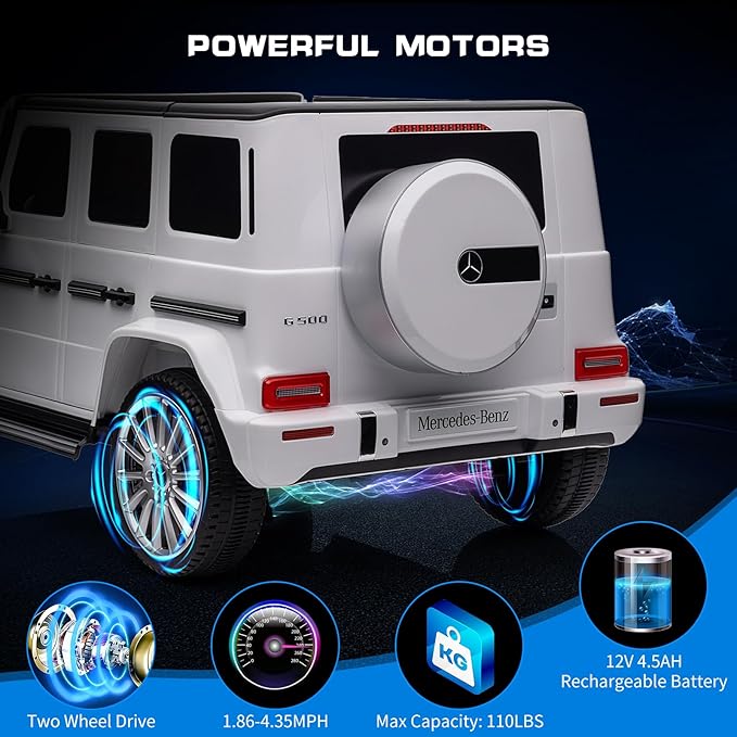 Mercedes Benz G500 12V Battery Operated RideOn