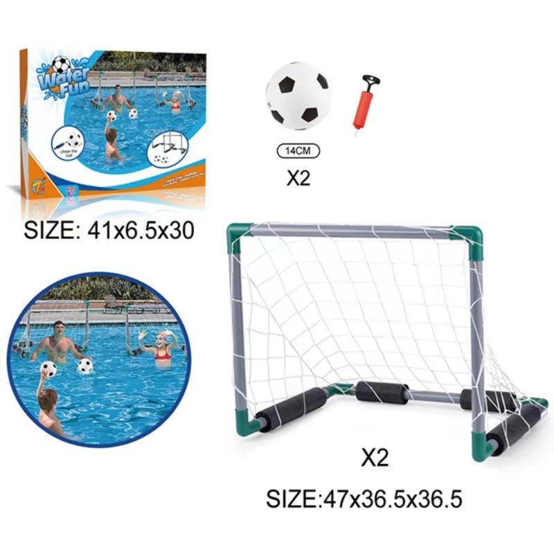 Double Football Goals For Swimming Pool